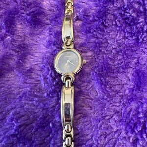 Fossil Women's silver and Blue Watch